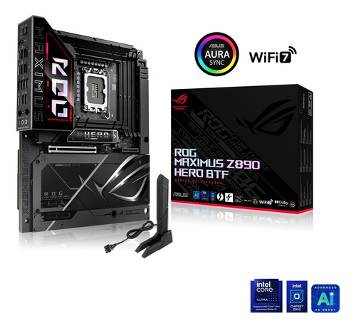 Motherboards Pc Rog Maximus Z890 Hero Btf - Black