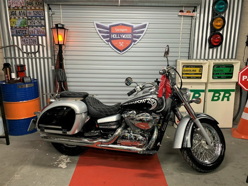 Shadow 750 Honda - Prata 19 Mil Km (2007) Exclusiva!