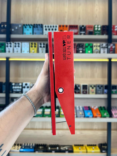 Pedal Ernie Ball Vpjr. Tuner Red Afinador Vermelho (Usado)