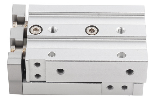 Cilindro De Mesa Deslizante Mxs12 Trilho De Guia Pneumático