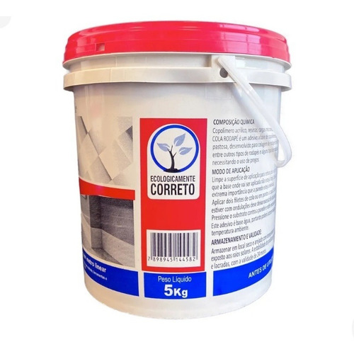 Imagem 2 de 5 de Cola Rodapés Mdf E Polietileno 5 Kg Hd Flex Sim. Santa Luzia