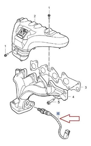 Sensor Oxigeno 2019 Cavalier 1.5l Superior Original 24109683