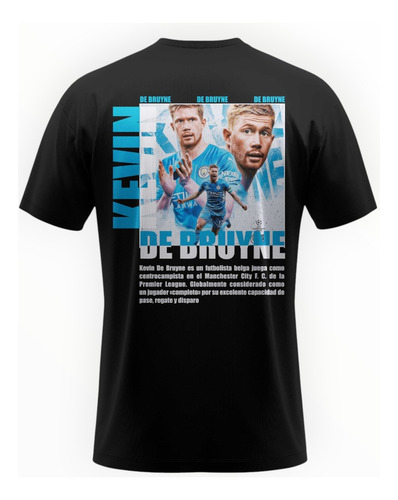 Playera Hombre Camisa Kevin De Bruyne FĂștbol Manchester City