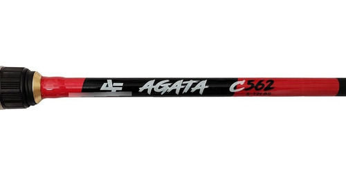 Imagem 6 de 9 de Kit Vara Carretilha Topaz + Agata C562 1,68m 6-12lb Carbono
