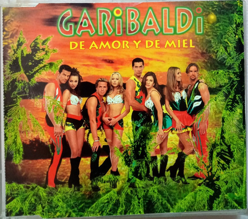 Garibaldi De Amor Y De Miel Cd Promo