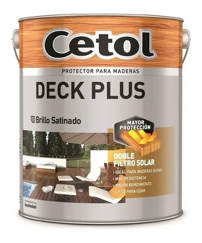 Cetol Deck Plus Protector Pisos Madera 4lt Imagen Pinturería