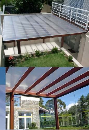 Bobina Chapa De Polipropileno Plana 1,20x10m - Pergolado