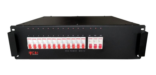 Pro Power Módulo Disjuntor Cbi Iluminação 12 Canais 48.000w