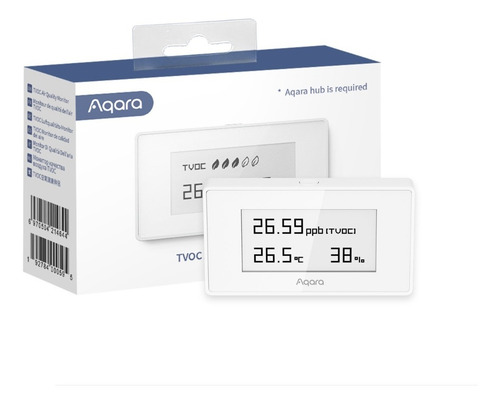 Imagen 1 de 5 de Monitor De Calidad Del Aire Tvoc Aqara Smart Home Domótica