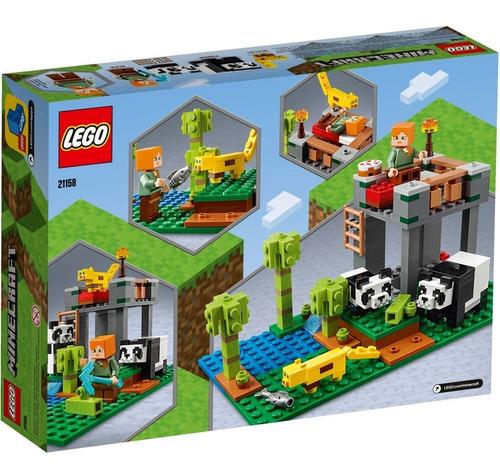 Imagen 2 de 3 de Lego Minecraft El Criadero De Pandas