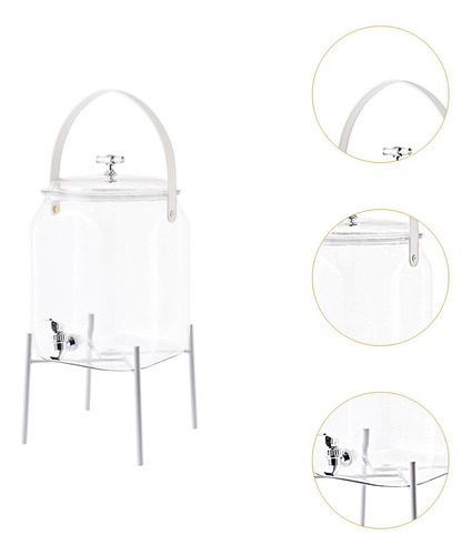 Dispensador De Bebidas Con Espiga Y Manejar El 4.5l Con Base