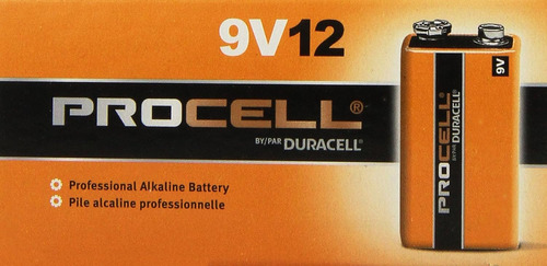 Procell - Bateria Alcalina  9 V  72 Unidades 