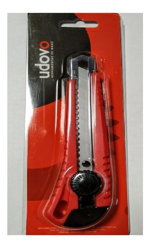 Cutter Trincheta Udovo Hoja 18mm Guia Metalica Zona Norte