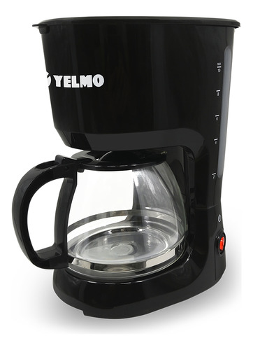 Cafetera De Filtro Yelmo Semi Automática 12 Tazas Negra Fs