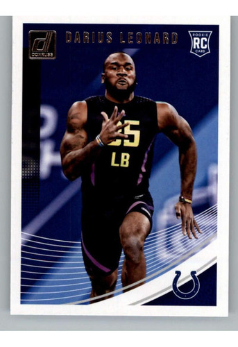 2018 Donruss Football 365 Darius Leonard Rc Rookie Card Indi