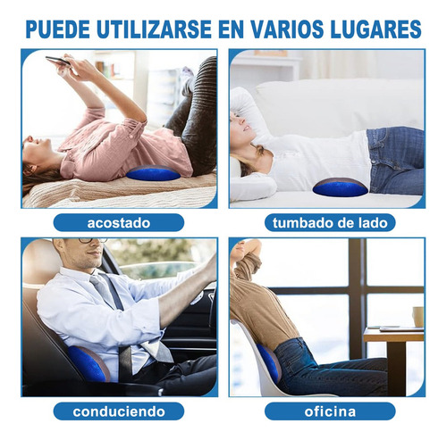 Luomal Soporte Almohada Lumbar De Espuma De Memoria Foam