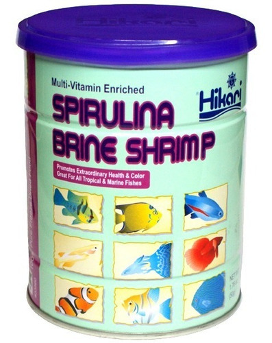 Artemia Cubo + Spirulina Hikari - g a $3200