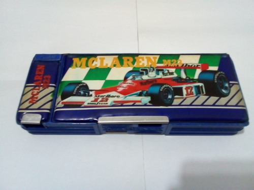 Cartuchera Retro Imantada F1 Mc Laren 1984 (Usado)