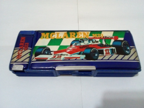 Cartuchera Retro Imantada F1 Mc Laren 1984