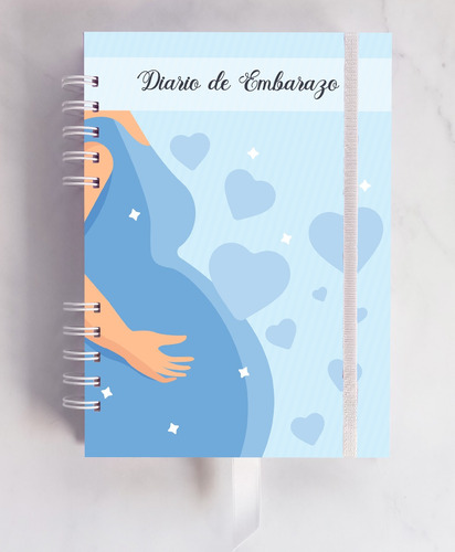 Combo Cuaderno Pediátrico + Diario De Embarazo A5 