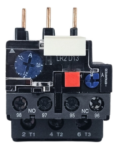 Contator 25a Cjx2d2510 220v + Rele Lr2-d1322 17-25a Debele