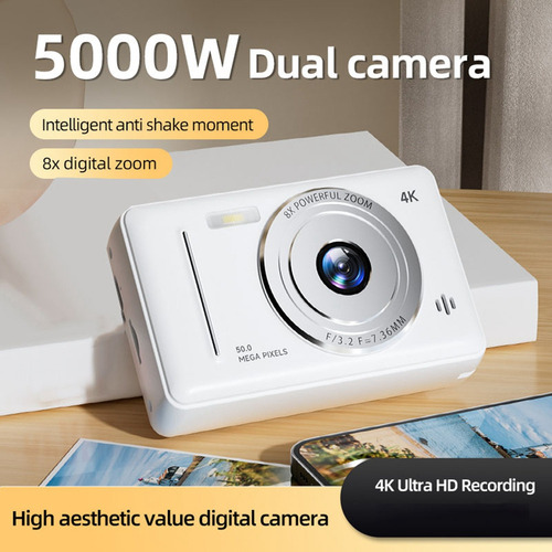 // Cámara Digital Q74k Cámara Ccd Retro Portátil De Nivel