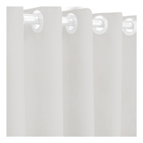 Cortina Corta Luz Blackout Pvc 1,40x1,80 Branca | Admirare