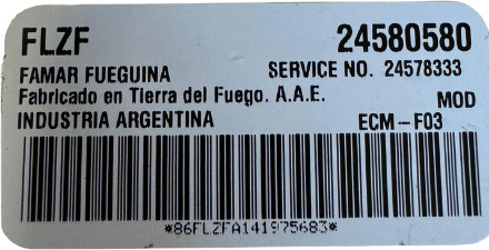 Módulo Inyección Ecm Chevrolet Clasicc Original Gm 24578333