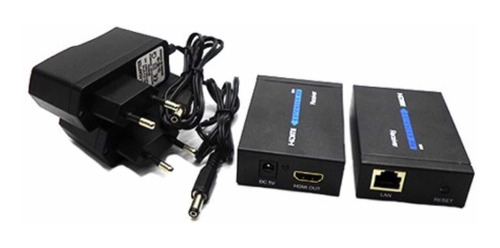 Imagem 3 de 6 de Extender Hdmi 60m Extensor Hdmi 60m Cabo De Rede