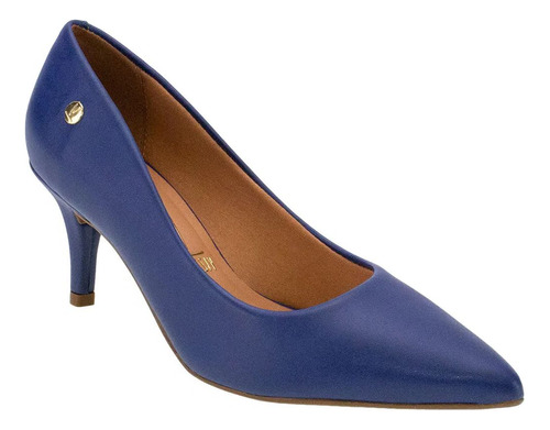 Sapato Scarpin Feminino Bico Fino Vizzano 1185.702 Marinho 