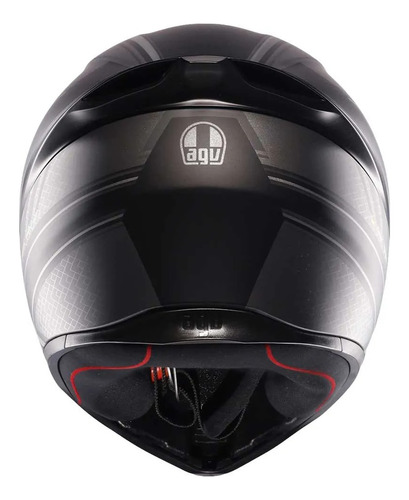 Casco Para Moto Agv K1 S Sling Matt Black Grey Cert Ece 2206 Negro Solido L