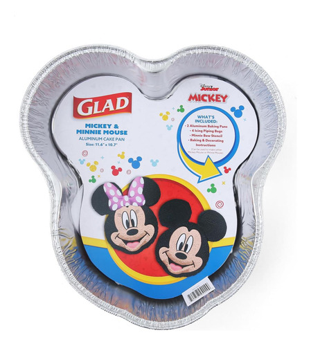 Disney Disney Mickey Mouse Y Minnie Mouse Aluminum Cake Bans