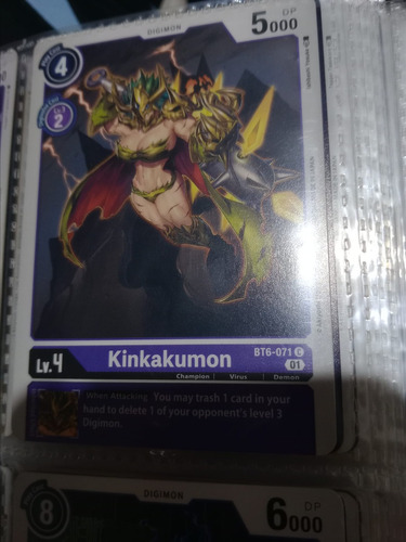 Kinkakumon - Double Diamond (bt06) Carta Tcg Digimon