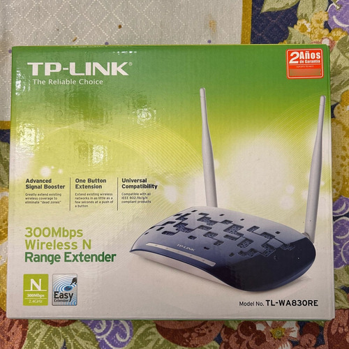 Extensor De Rango Inalámbrico Tp Link Tl-wa830re