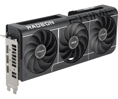 Tarjeta De Video Amd Asus Prime Oc Edition Radeon Rx 90 Series Rx 9060 Xt Prime-rx9060xt-o8g Triple Fan 8 Gb Gddr6