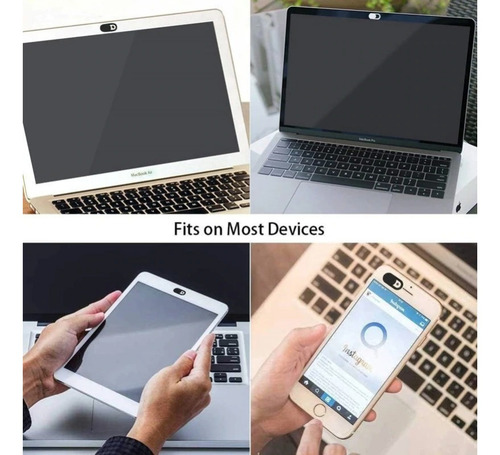 Imagem 3 de 4 de Acessório De Privacidade Segurança Para Webcam Notebook