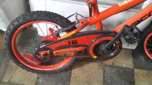 Bicicleta Niño Baccio Bambino Con Accesorios Rodado 16 (Usado)