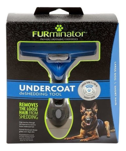 Cepillo Para Perros Furminator Pelo Corto Talla Grande