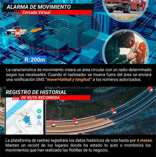 Gps Tracker Localizador Vehicular Red 4g Tk403a Plataforma