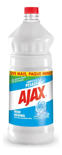 Limpador Diluível Fresh Garrafa 1,75 L Ajax