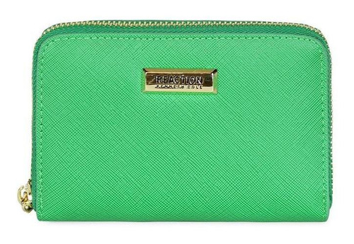 Billetera Trifold Verde Kenneth Cole 