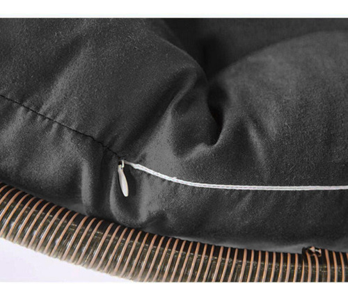 Yi Mimbre Rattan Silla Colgante Columpio Colgante Cojín De