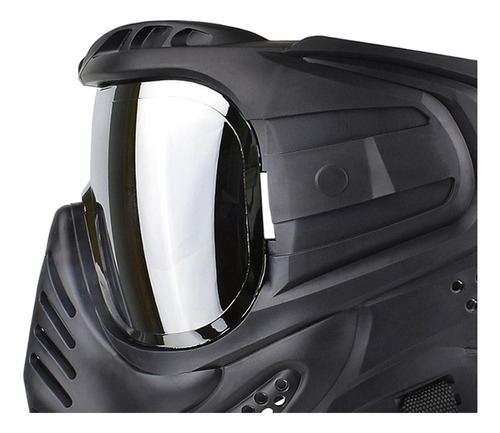 - Máscara De Cara Completa Cs Paintball Juegos Lente