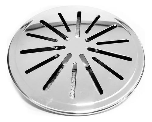 Kit 2x Ralo/dreno De Fundo Anti Turbilhão Aço Inox