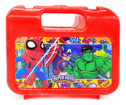 Lunchera Batman 11076 Color Rojo Avengers