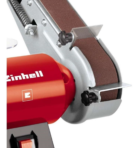 Imagen 5 de 8 de Amoladora Banco Lijadora De Banda Combinada Einhell Afilador