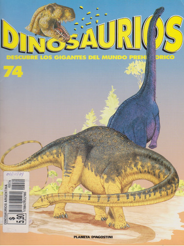 Revista Dinosaurios Numero 74