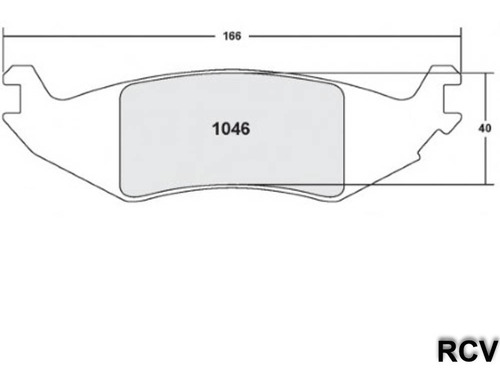 Balatas Disco  Trasera Para Ford E150 Club Wagon  2005