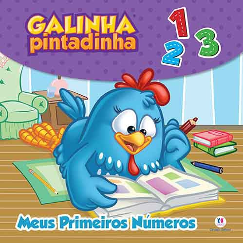 Galinha Pintadinha - Meus primeiros números, de Ciranda Cultural. Licenciados escolares Editorial Ciranda Cultural Editora E Distribuidora Ltda., capa mole em português, 2016