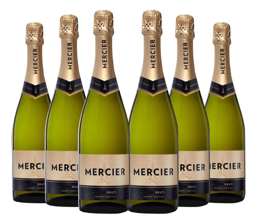 6 Espumantes Mercier Brut (750ml 15%), Argentina